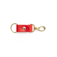 Keychain in Tomato Leather
