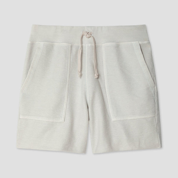 Utility Sweat Short in Salt