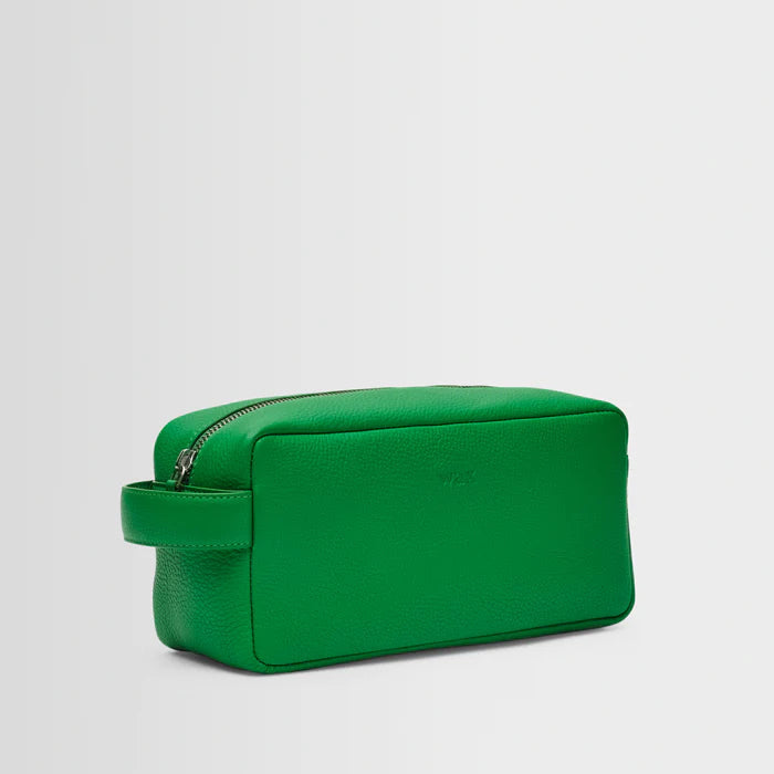 Wells Leather Wash Bag