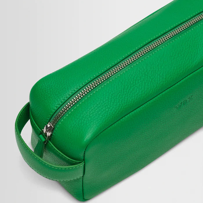 Wells Leather Wash Bag