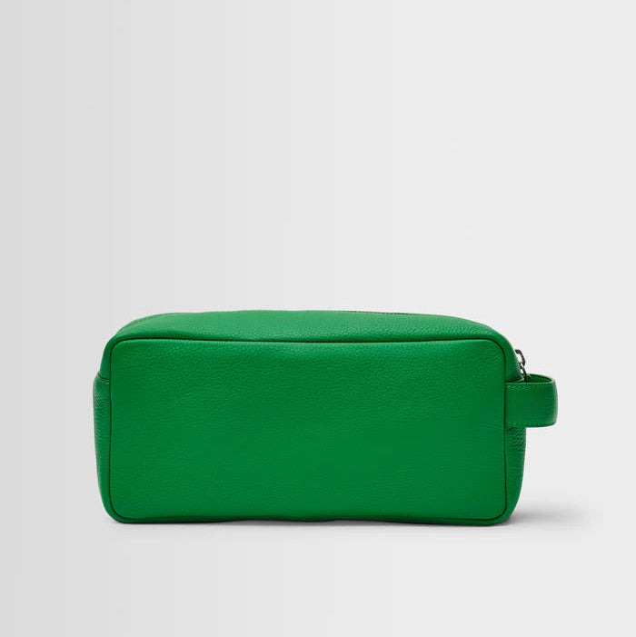Wells Leather Wash Bag