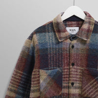 Whiting Overshirt in Wool Blend Check