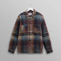 Whiting Overshirt in Wool Blend Check