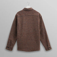 Whiting Overshirt in Mini Check Fleece