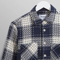 Whiting Overshirt in Marine Beatnik