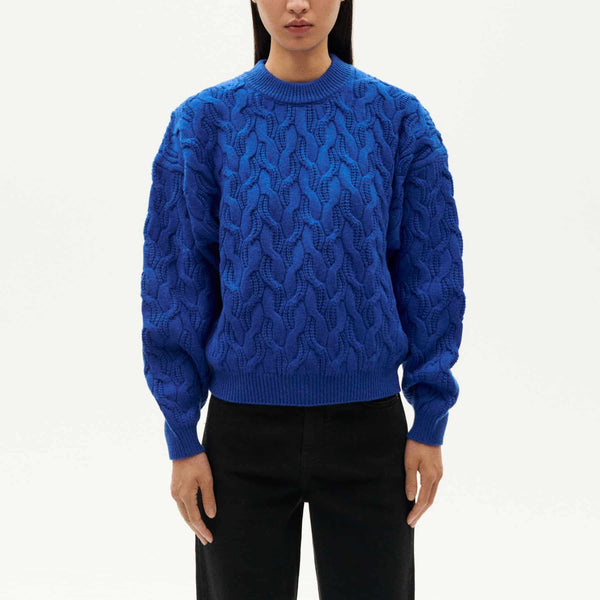 Carmen Sweater in Blue