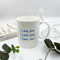 I Love You Ceramic Mug