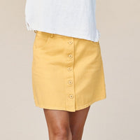 Vassar Skirt in Sunshine Yellow