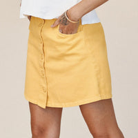 Vassar Skirt in Sunshine Yellow