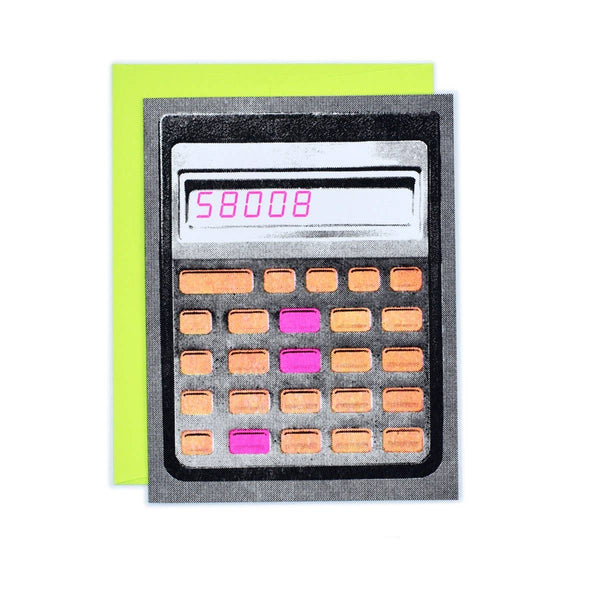 Calculator Card