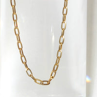 Cable Chain in 14k Plated Gold