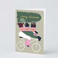 Merry Christmas Biker Card