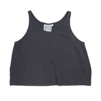 Cropped Tank in Black
