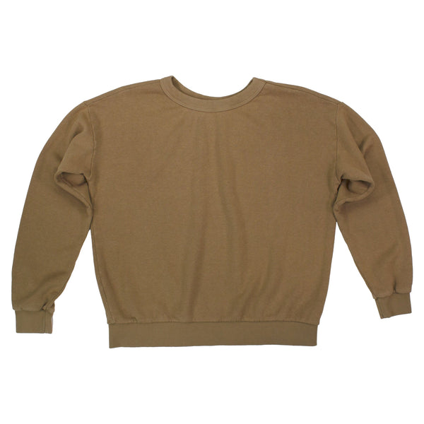 Crux Cropped Sweatshirt in Coyote