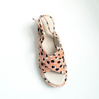 Sum Sandal in Peach Cheetah