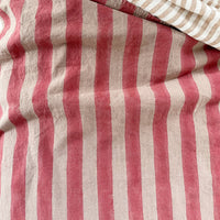 Coverlet in Strawberry Stripe