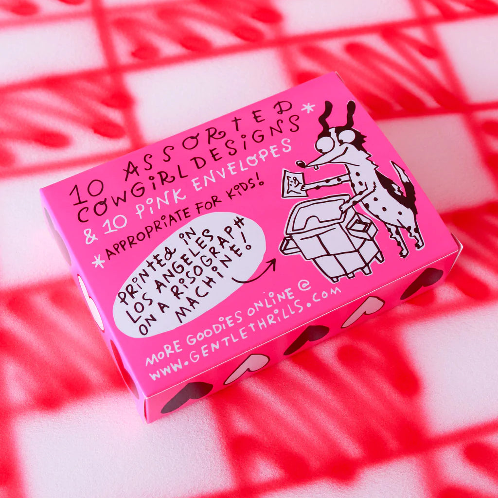 Cowgirl Box Valentines