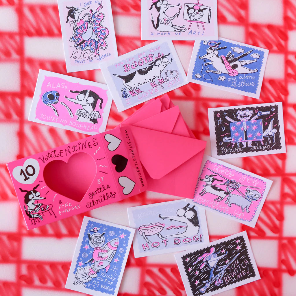 Cowgirl Box Valentines