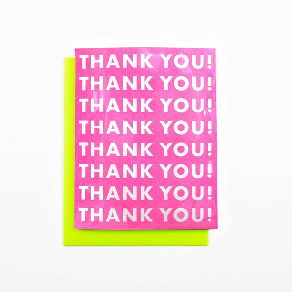 Repeats Thank You Card
