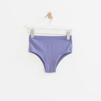 High Waist Brief in Lavender Violet