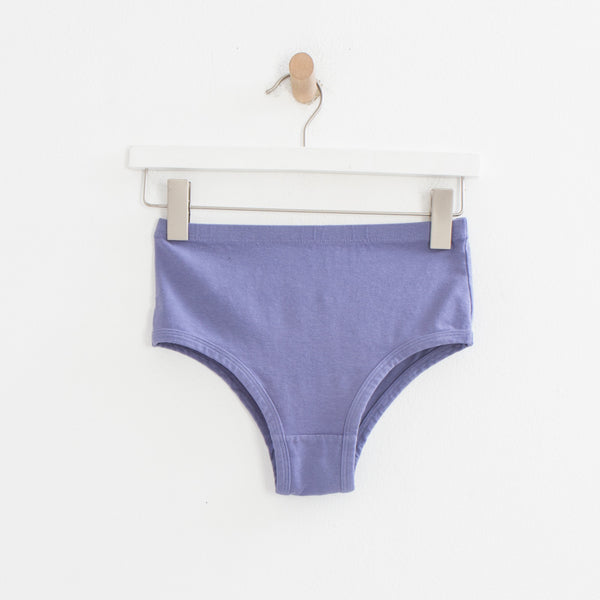 High Waist Brief in Lavender Violet