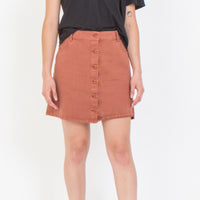 Vassar Skirt in Terracotta
