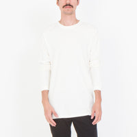 Jung Long Sleeve Tee in Washed White