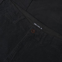 Corduroy Trousers in Black