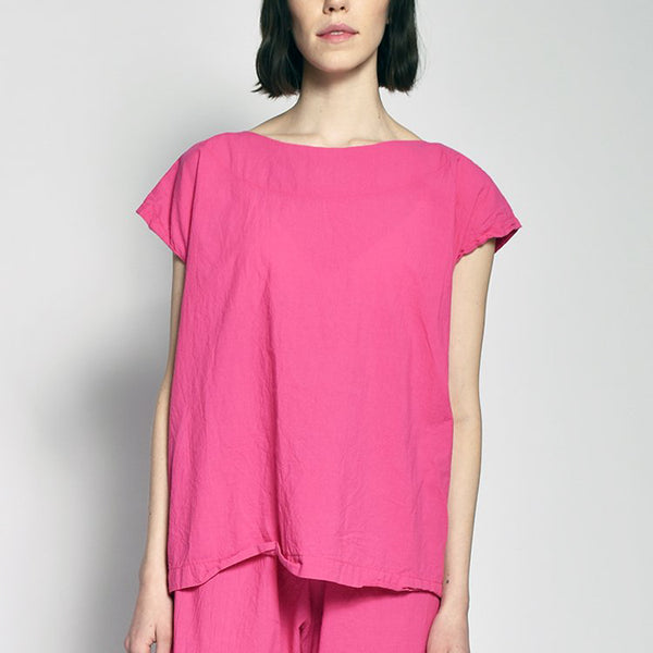 Solid Tunic in Hot Pink