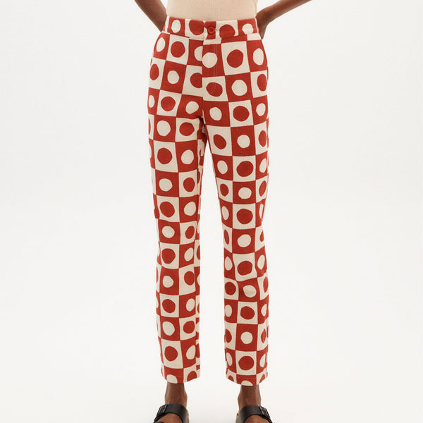 Gaby Pants in Red Spots